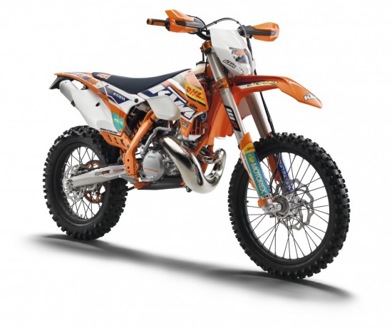 Die Preise der KTM EXC Factory-Modelle 2015 stehen nun fest.