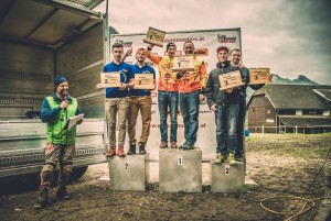 Podium Teamklasse Enduro Masters STEINER SCHÖPF